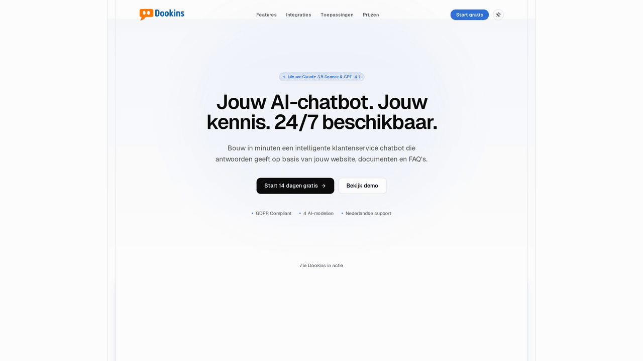 Screenshot van Dookins